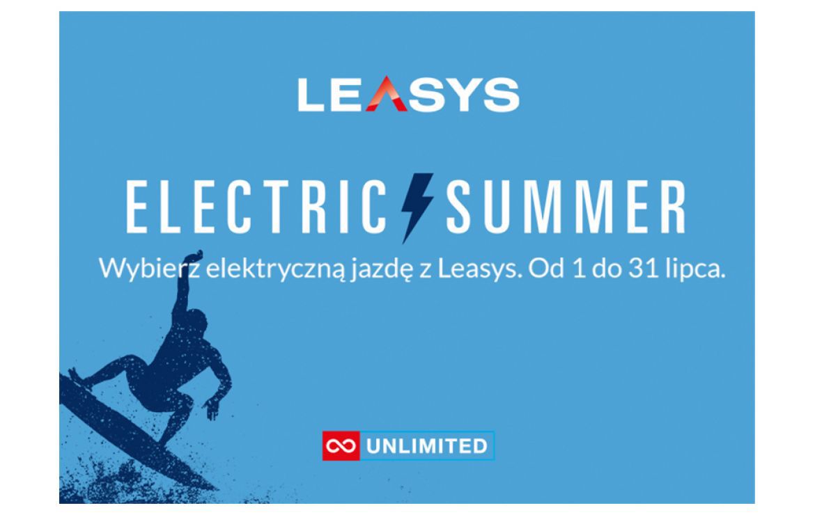 Start kampanii Leasys „Electric Summer”: elektryczna jazda bez limitu kilometrów